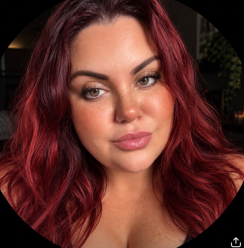 The Naughty A., a beauty UGC creator in Ontario, Canada